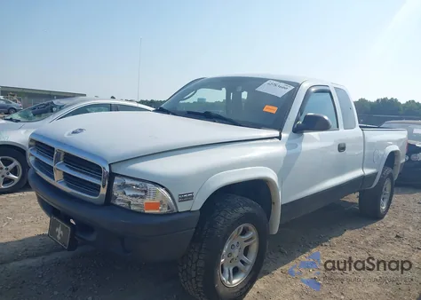 2004 Dodge Dakota Sxt из США, поврежденный, VIN 1D7HG12K64S662796